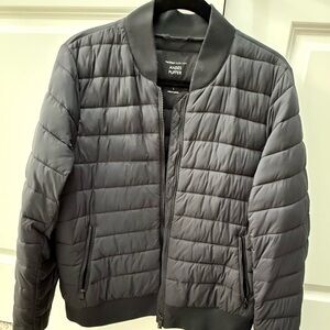 Aritzia Babaton Dark Gray Puffer Jacket